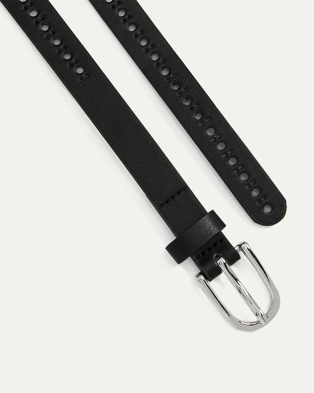 Skinny Faux Leather Belt sold by Reitmans product image thumbnail 3
