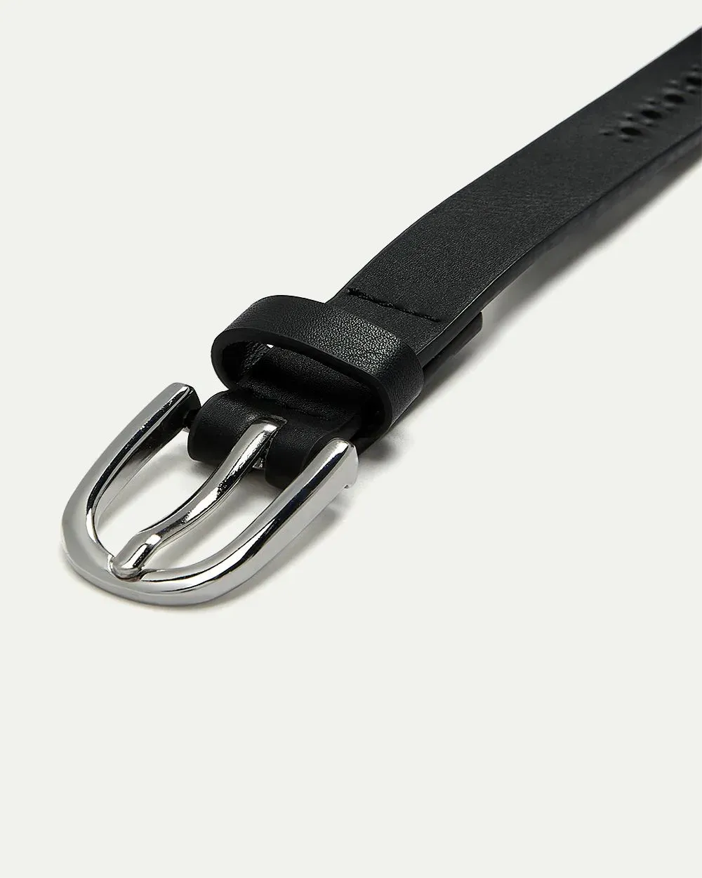 Skinny Faux Leather Belt sold by Reitmans product image thumbnail 5