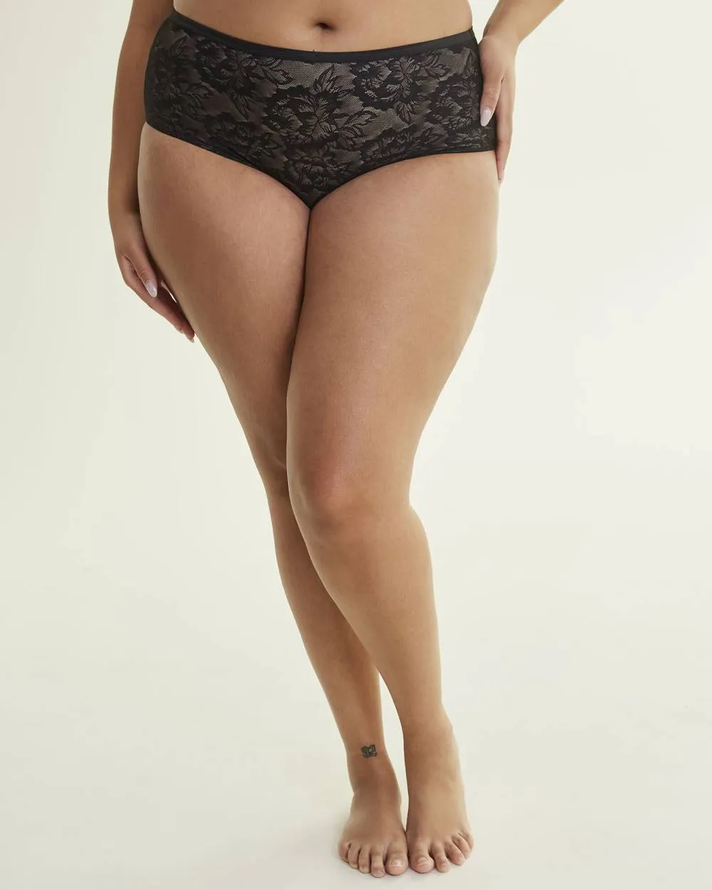 Full Lace Brief With Elastic Waist - Déesse Collection sold by Reitmans product image thumbnail 2