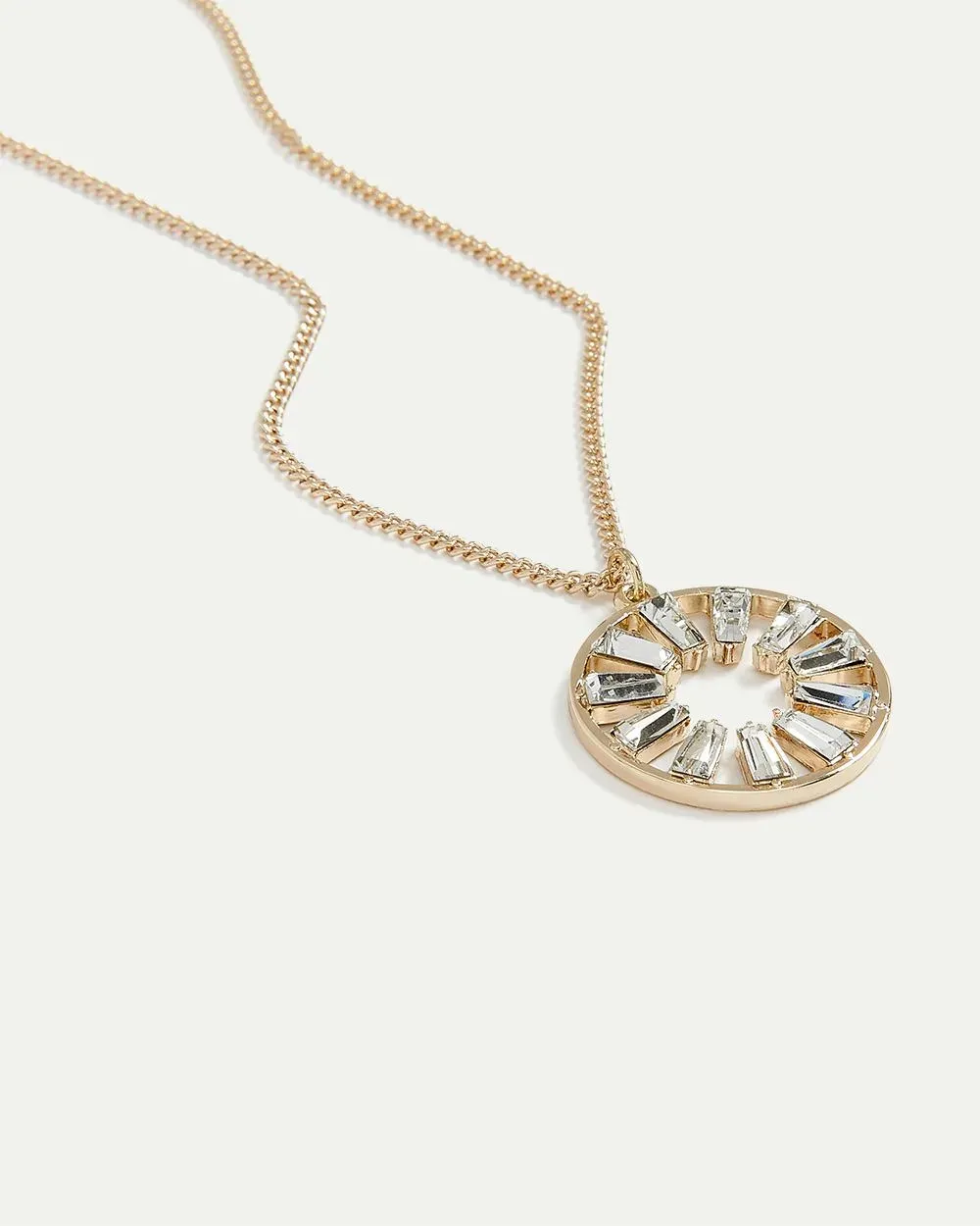 Long Necklace with Circular Pendant sold by Reitmans product image thumbnail 3