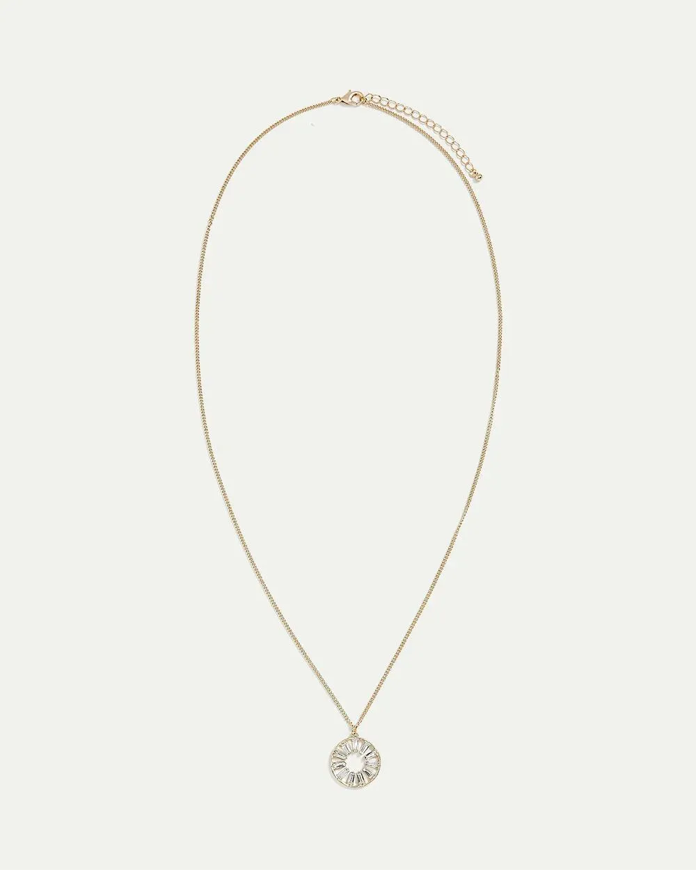 Long Necklace with Circular Pendant sold by Reitmans product image thumbnail 4