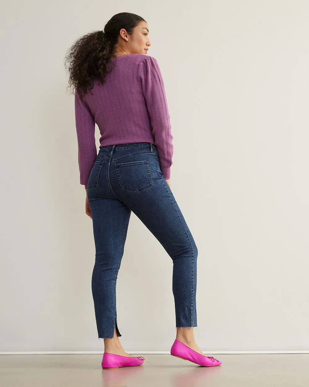 Skinny-Leg Super High-Rise Ankle Jean - Tall sold by Reitmans product image thumbnail 2