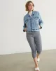 Stretch Jean Jacket sold by Reitmans