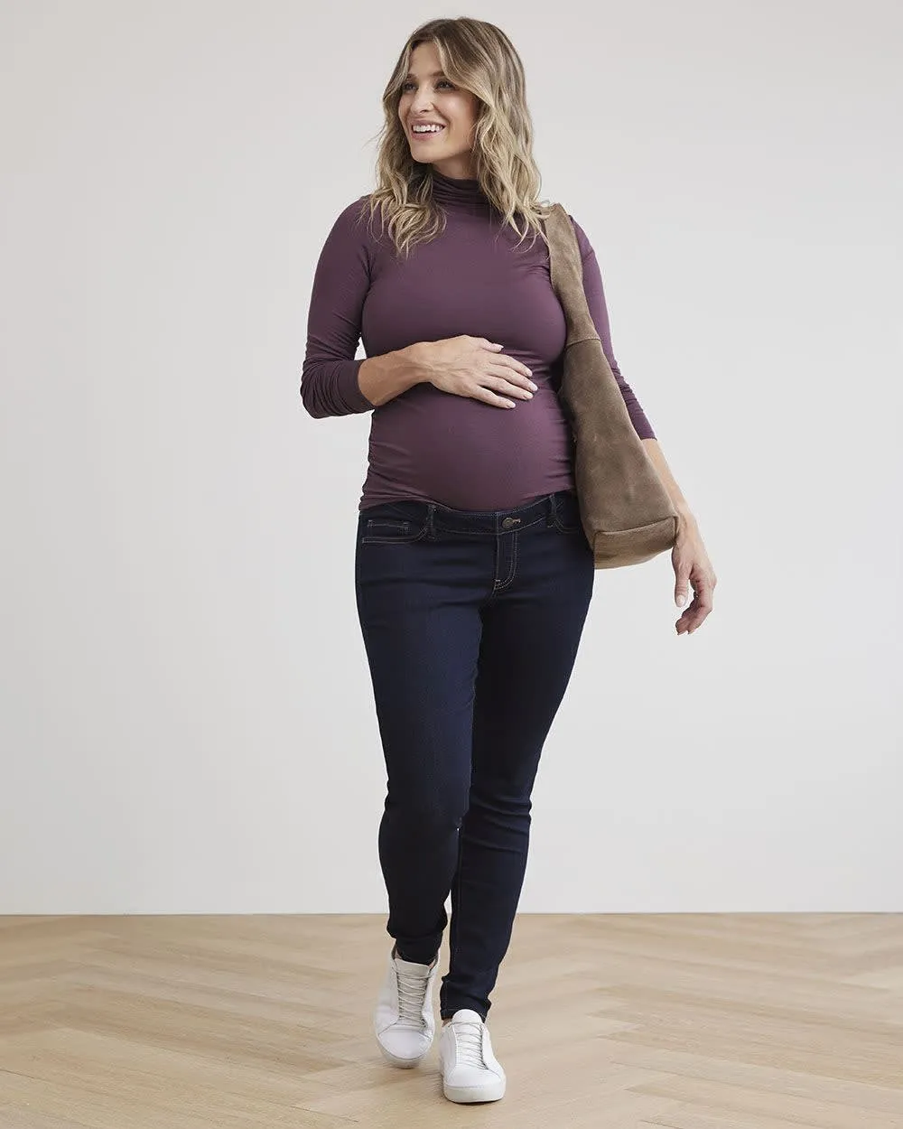 Dark Wash Natalie Jegging - Thyme Maternity sold by Reitmans product image thumbnail 2