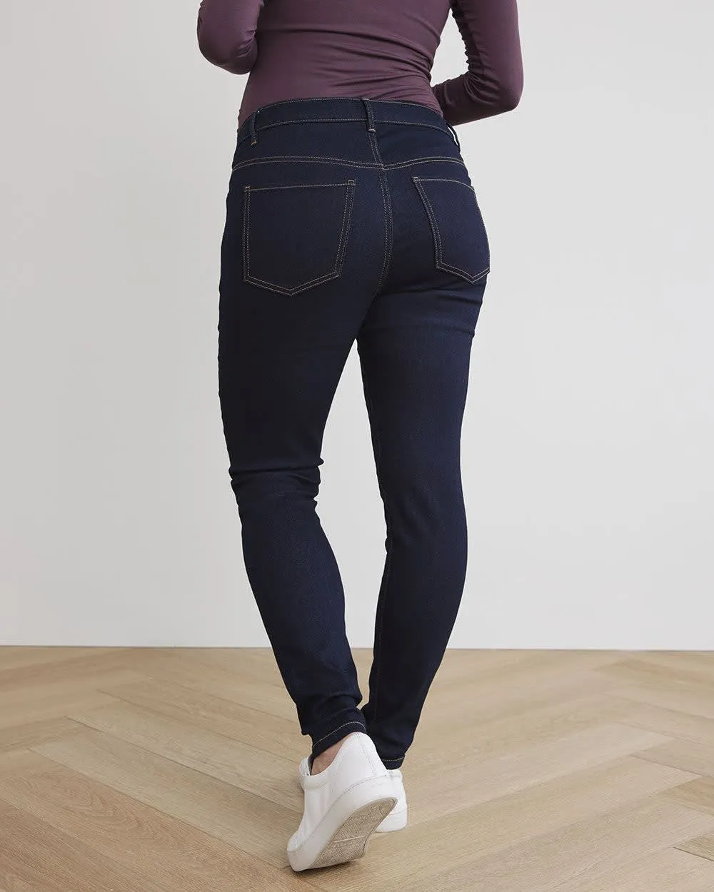 Dark Wash Natalie Jegging - Thyme Maternity sold by Reitmans product image thumbnail 3