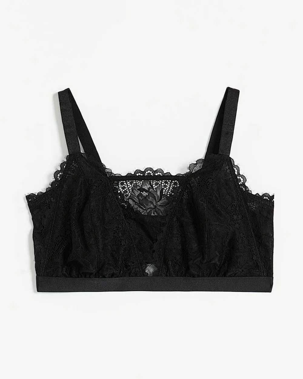 Sexy Black Lace Longline Bralette - Déesse Collection sold by Reitmans product image thumbnail 5