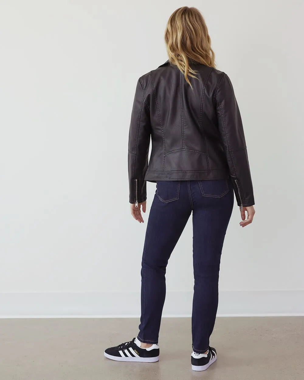 Faux Leather Jacket sold by Reitmans product image thumbnail 2