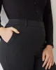 Straight-Leg High-Rise Pants, The Modern Stretch - Petite sold by Reitmans