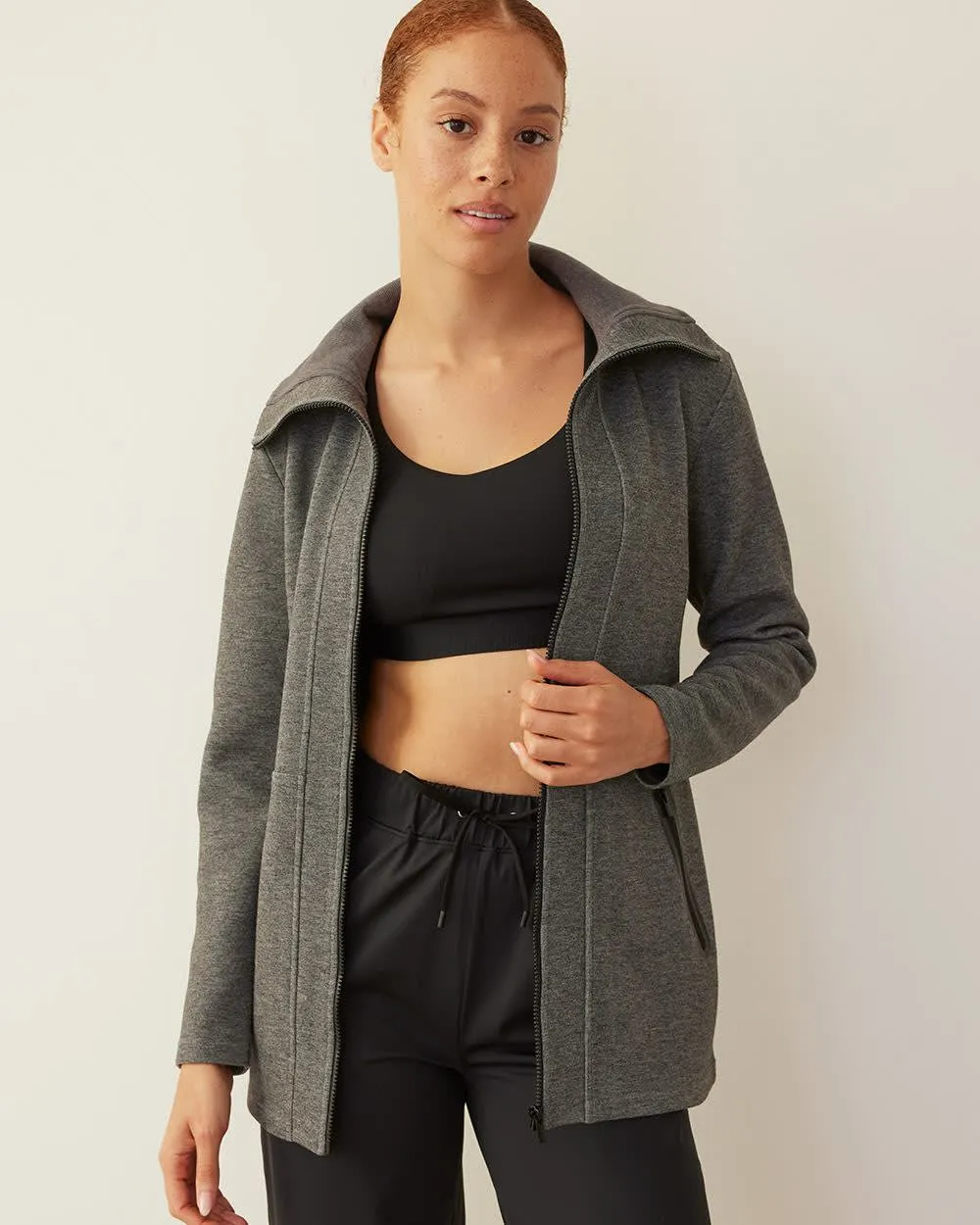 Scuba Jacket, Hyba sold by Reitmans