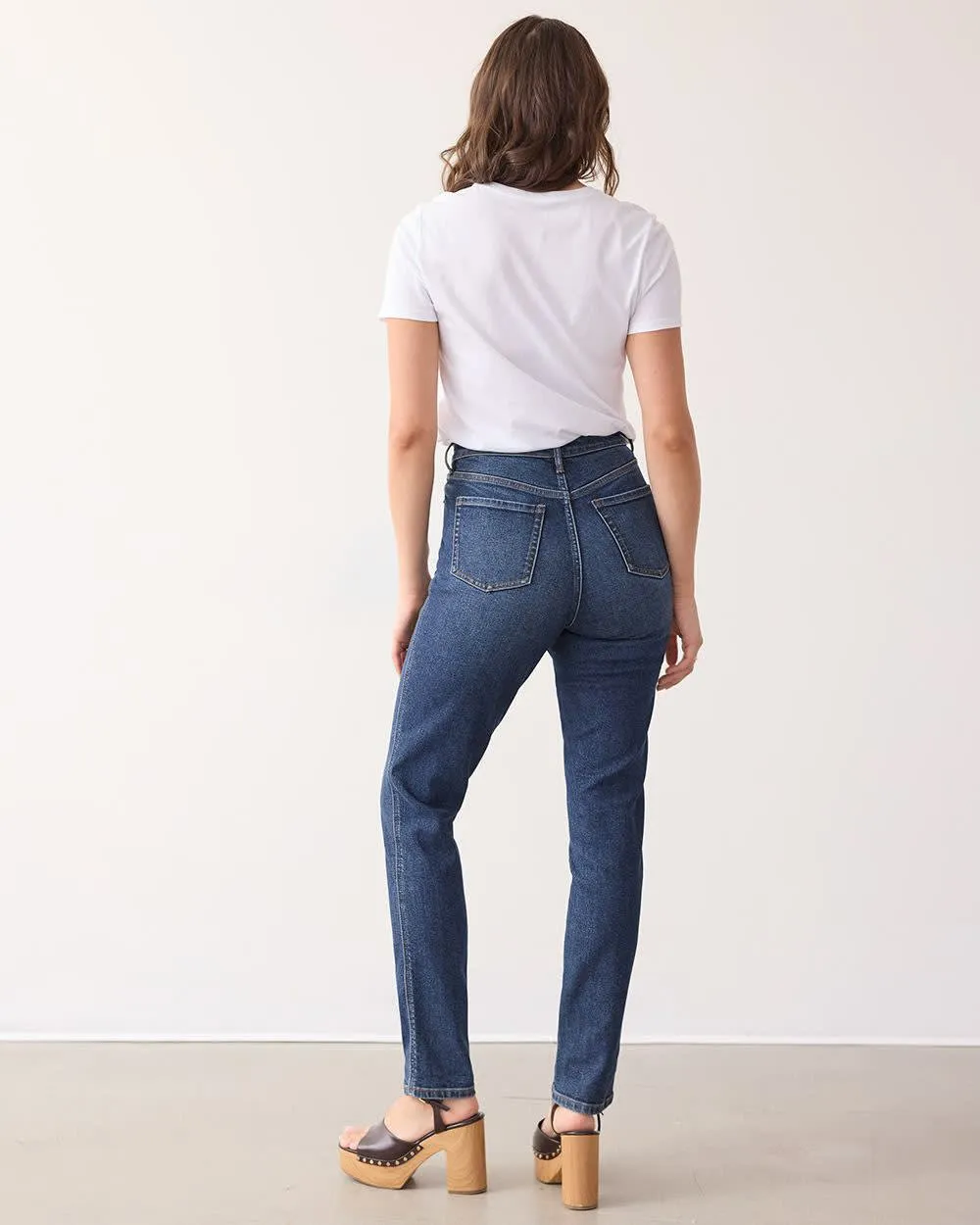 Slim-Leg High-Rise Jean - The Vintage - Curvy Fit sold by Reitmans product image thumbnail 2