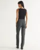 Straight-Leg High-Rise Houndstooth Pants, The Iconic sold by Reitmans