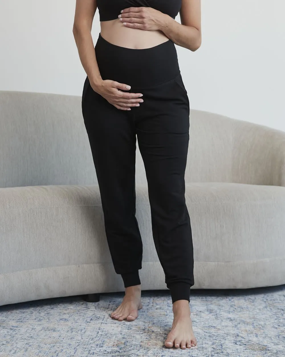 The Lounging Jogger - Thyme Maternity sold by Reitmans