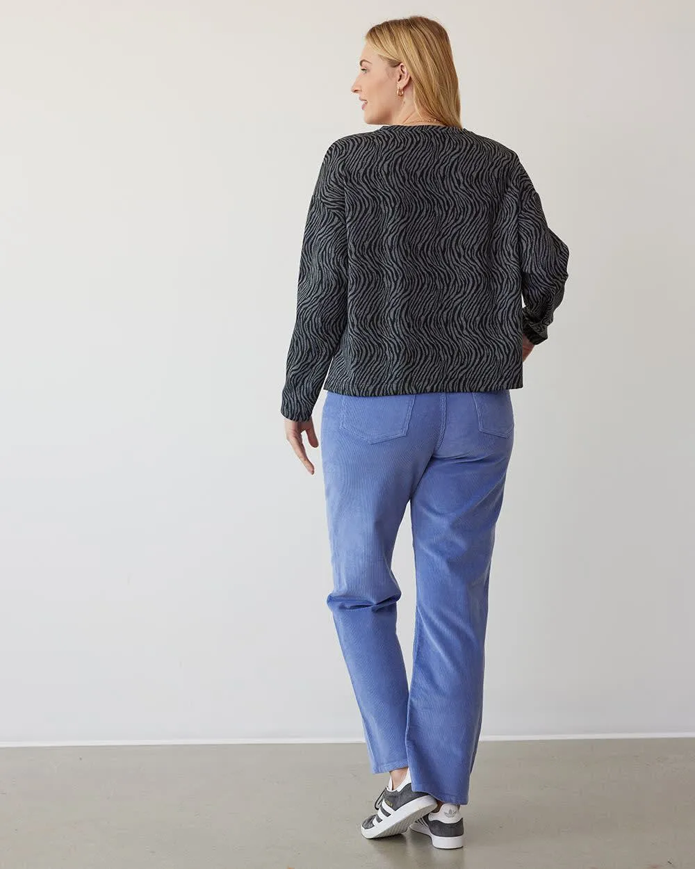 Long-Sleeve Crew-Neck Tee sold by Reitmans product image thumbnail 2