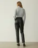 Tapered-Leg Faux Leather Pants - Petite sold by Reitmans