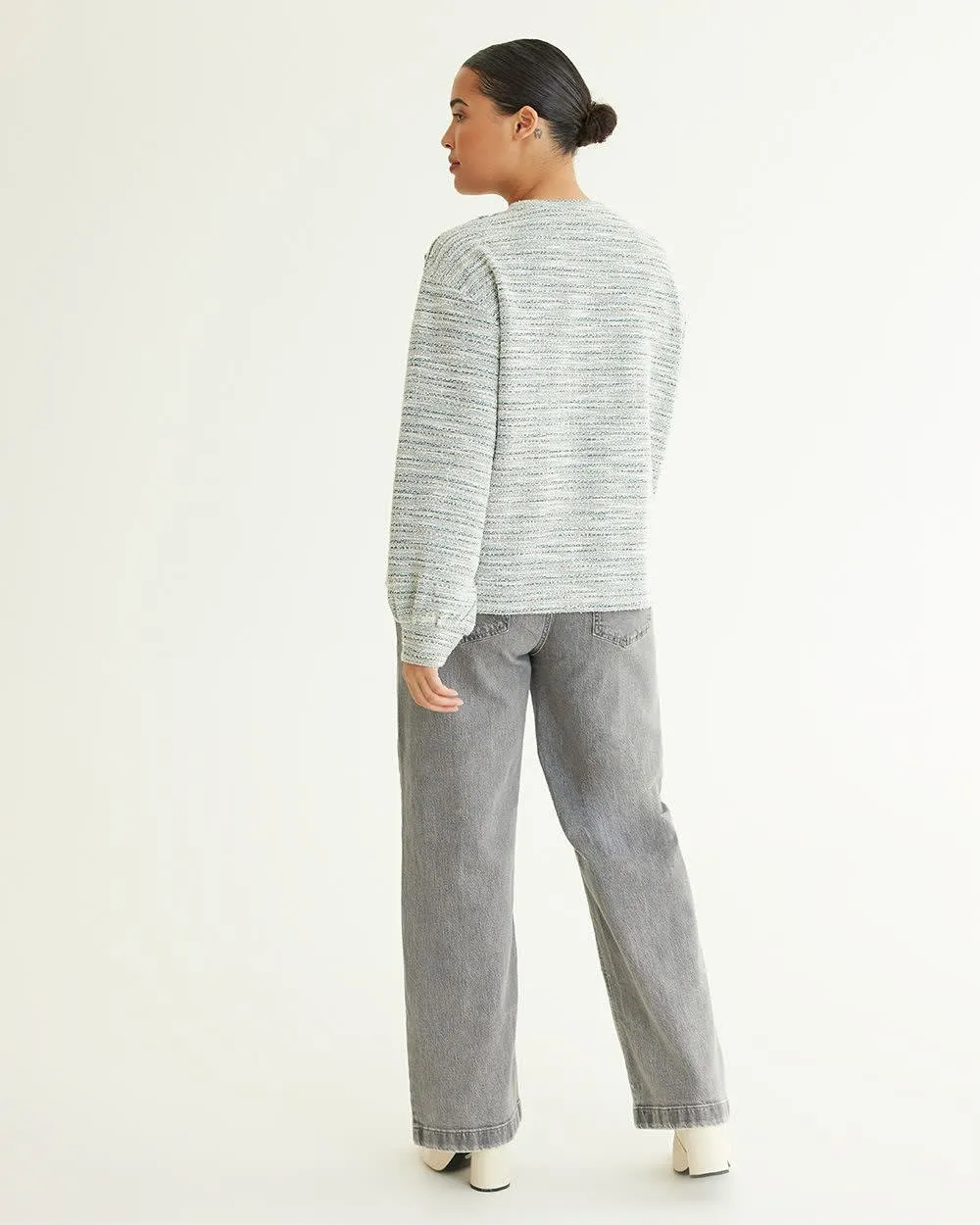 Long-Sleeve Crew-Neck Tee sold by Reitmans product image thumbnail 2