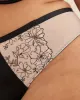 Microfibre Thong with Embroidery - Déesse Collection sold by Reitmans