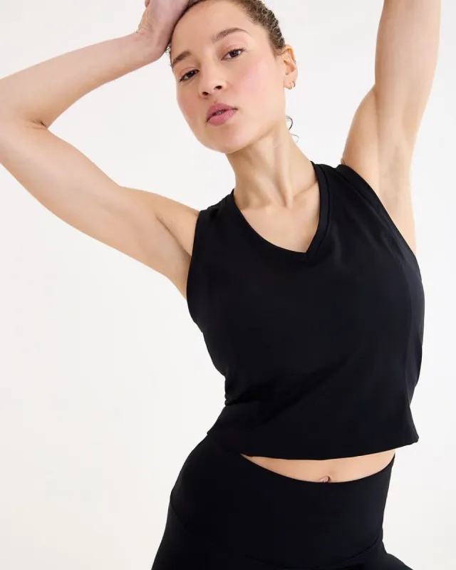 Pulse V-Neck Tank - Hyba sold by Reitmans