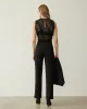 Straight-Leg Super High-Rise Pants - Petite sold by Reitmans