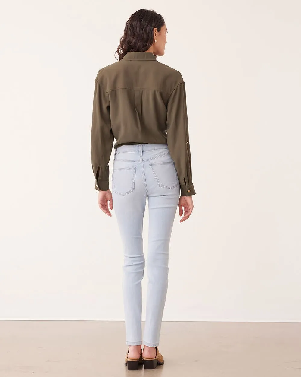 Skinny-Leg High-Rise Jean - The Signature (R) - Petite sold by Reitmans product image thumbnail 2