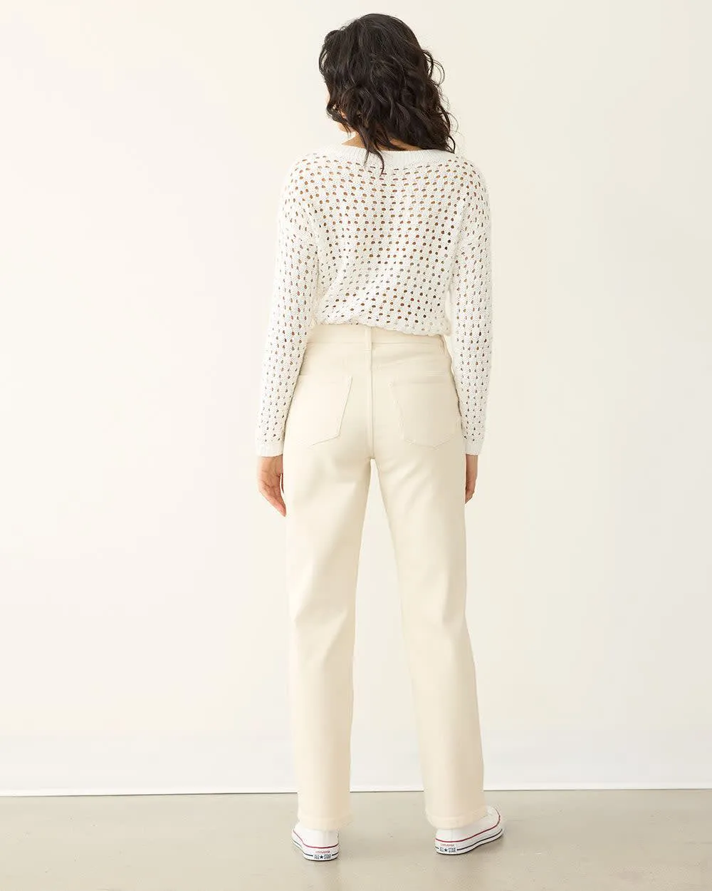 Straight-Leg High-Rise Jean sold by Reitmans product image thumbnail 3