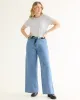Wide-Leg High-Rise Jean - Petite sold by Reitmans