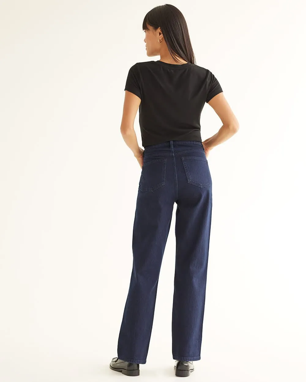 Straight-Leg High-Rise Jean sold by Reitmans product image thumbnail 2