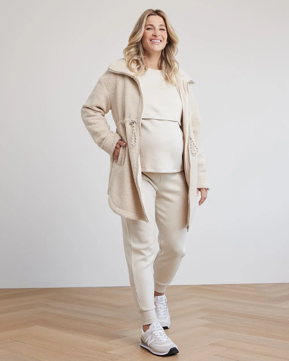 Heavy Knit Ankle Jogger Pant - Thyme Maternity sold by Reitmans product image thumbnail 2