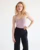 Double-Layer Knit Tank with Square Neckline - R Essentials sold by Reitmans