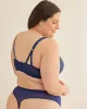 Satin Thong with Embroidery - Déesse Collection sold by Reitmans