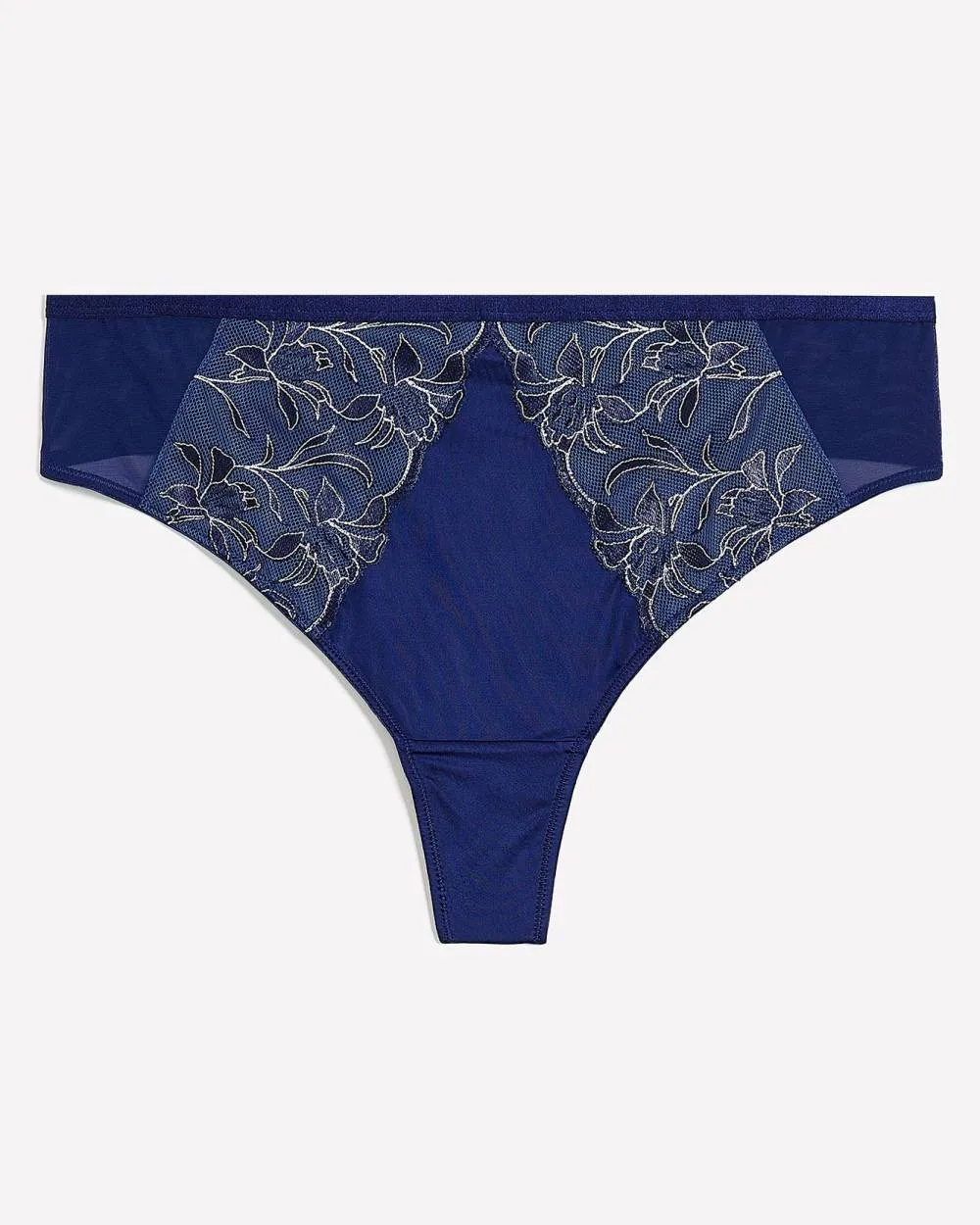Satin Thong with Embroidery - Déesse Collection sold by Reitmans product image thumbnail 5
