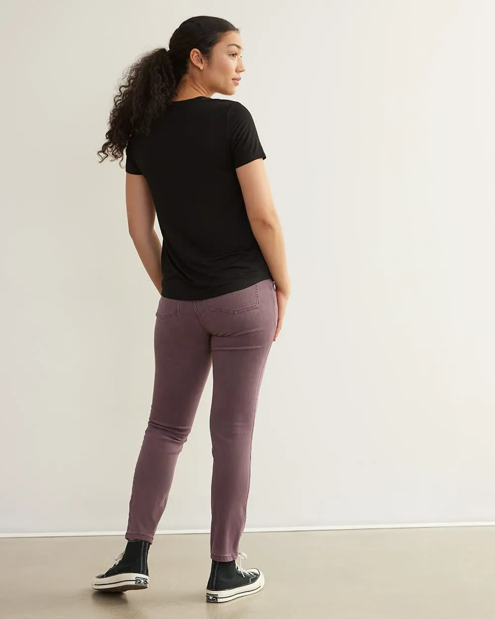 Short-Sleeve Crew-Neck Tee - R Essentials sold by Reitmans product image thumbnail 2