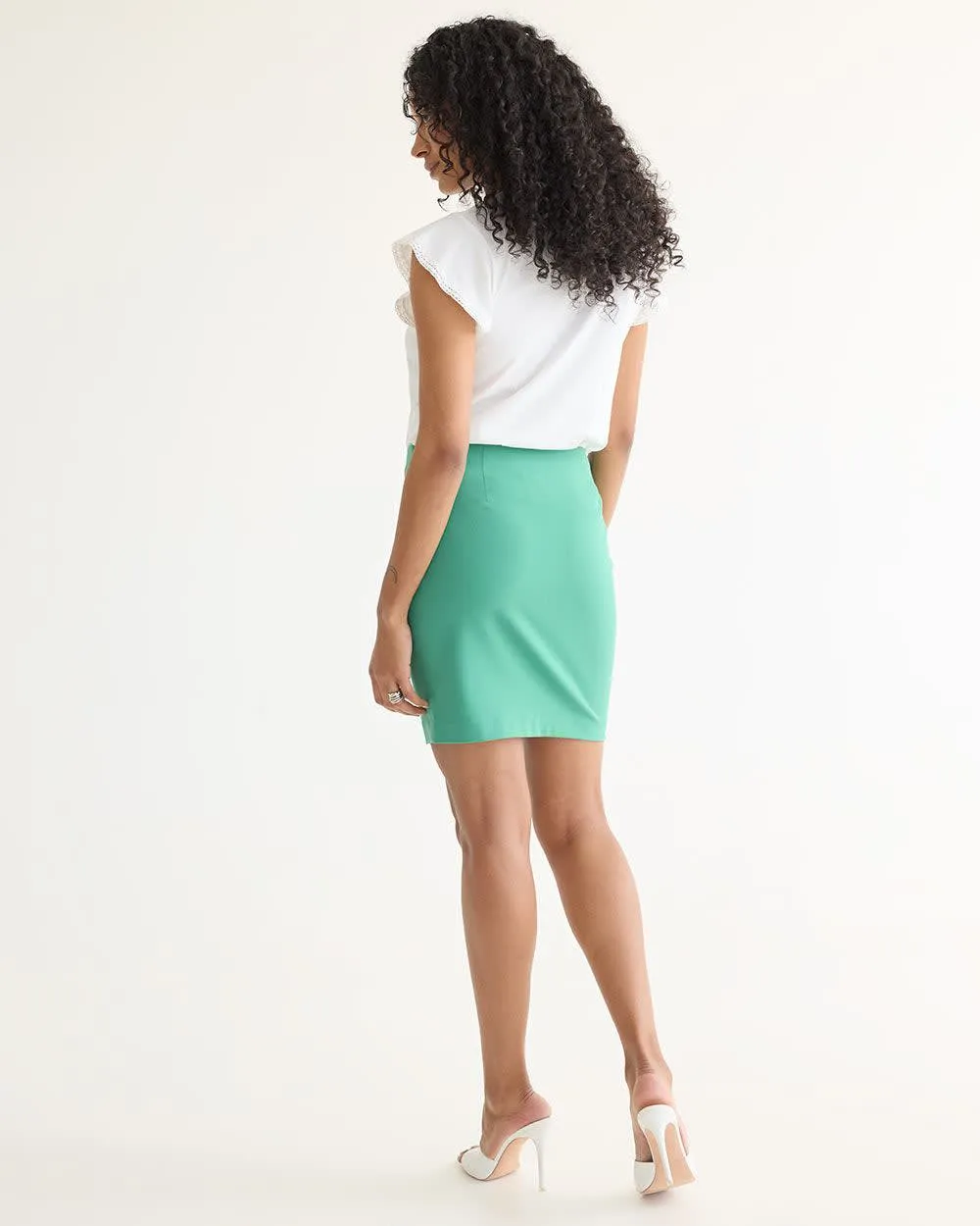Straight Mini Skirt - The Timeless sold by Reitmans product image thumbnail 2