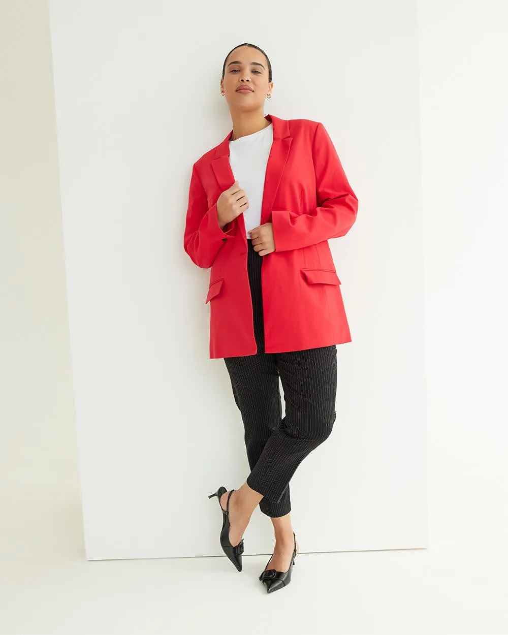 Slim-Leg High-Rise Ankle Pant - The Iconic (R) - Tall sold by Reitmans product image thumbnail 4