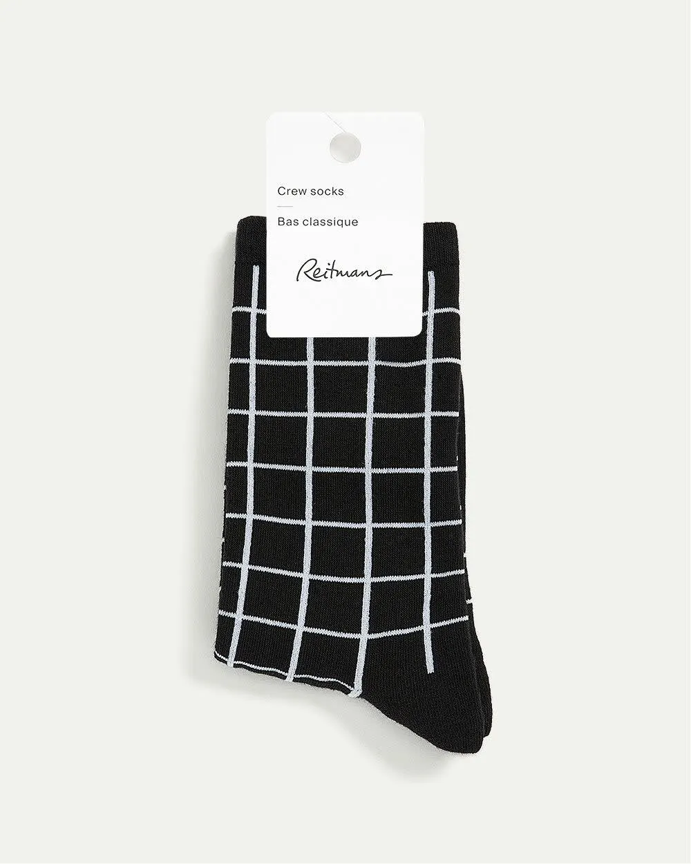 Windowpane Cotton Socks sold by Reitmans product image thumbnail 2