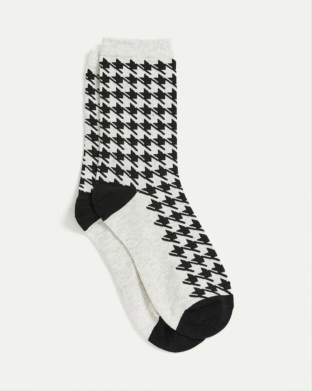 Houndstooth Cotton Socks sold by Reitmans