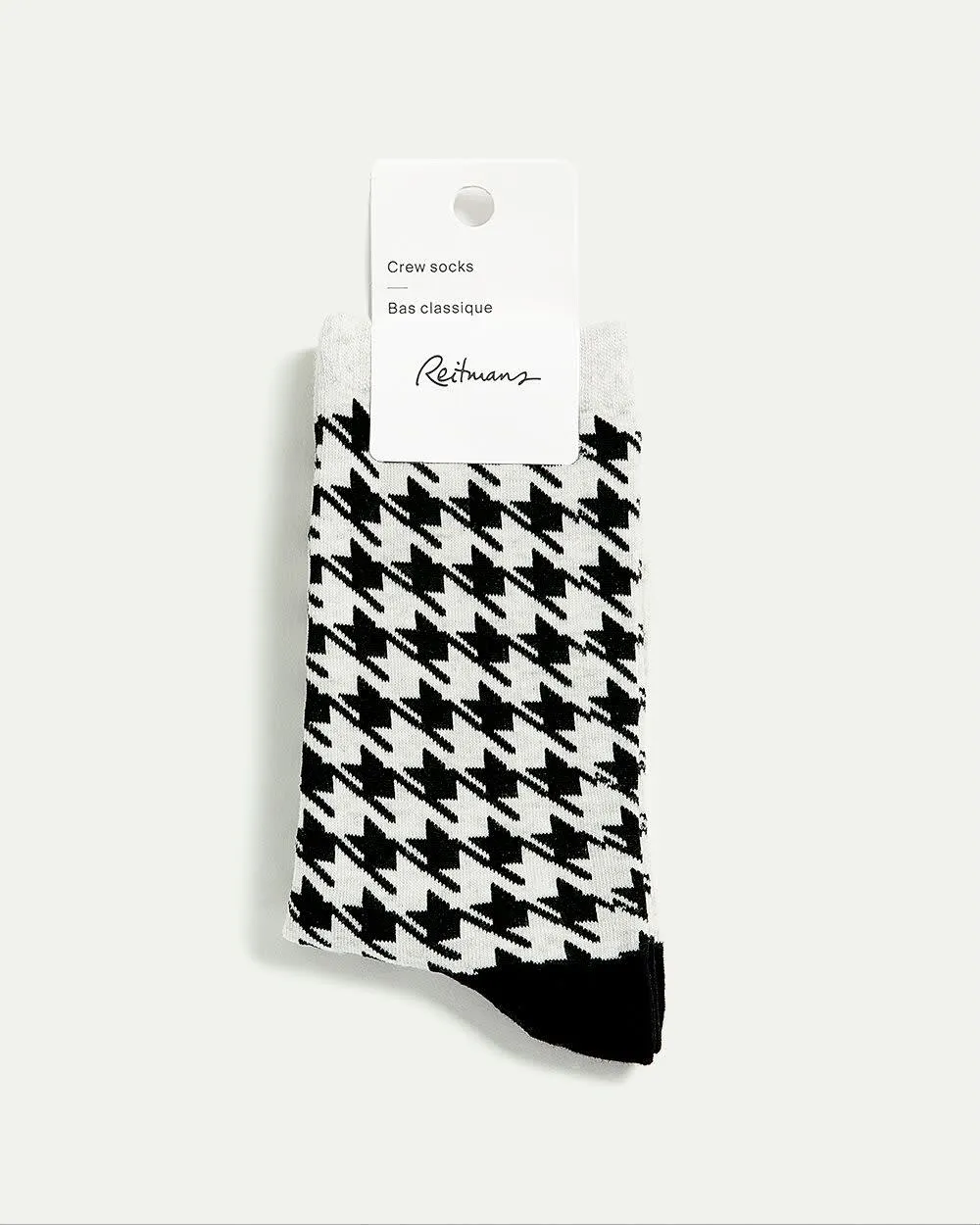 Houndstooth Cotton Socks sold by Reitmans product image thumbnail 2