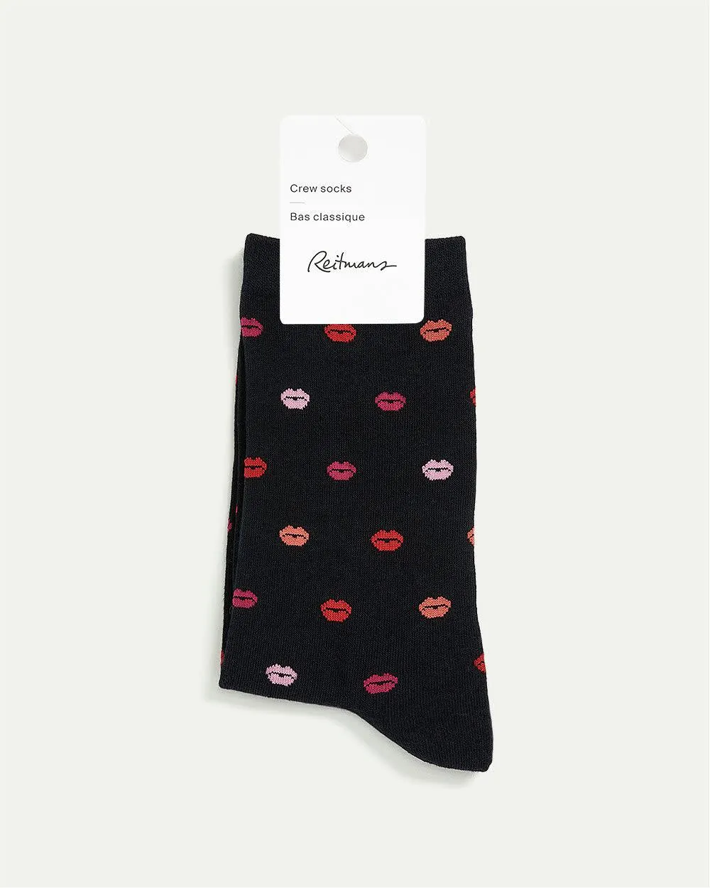 Cotton Socks with Red Lips sold by Reitmans product image thumbnail 2