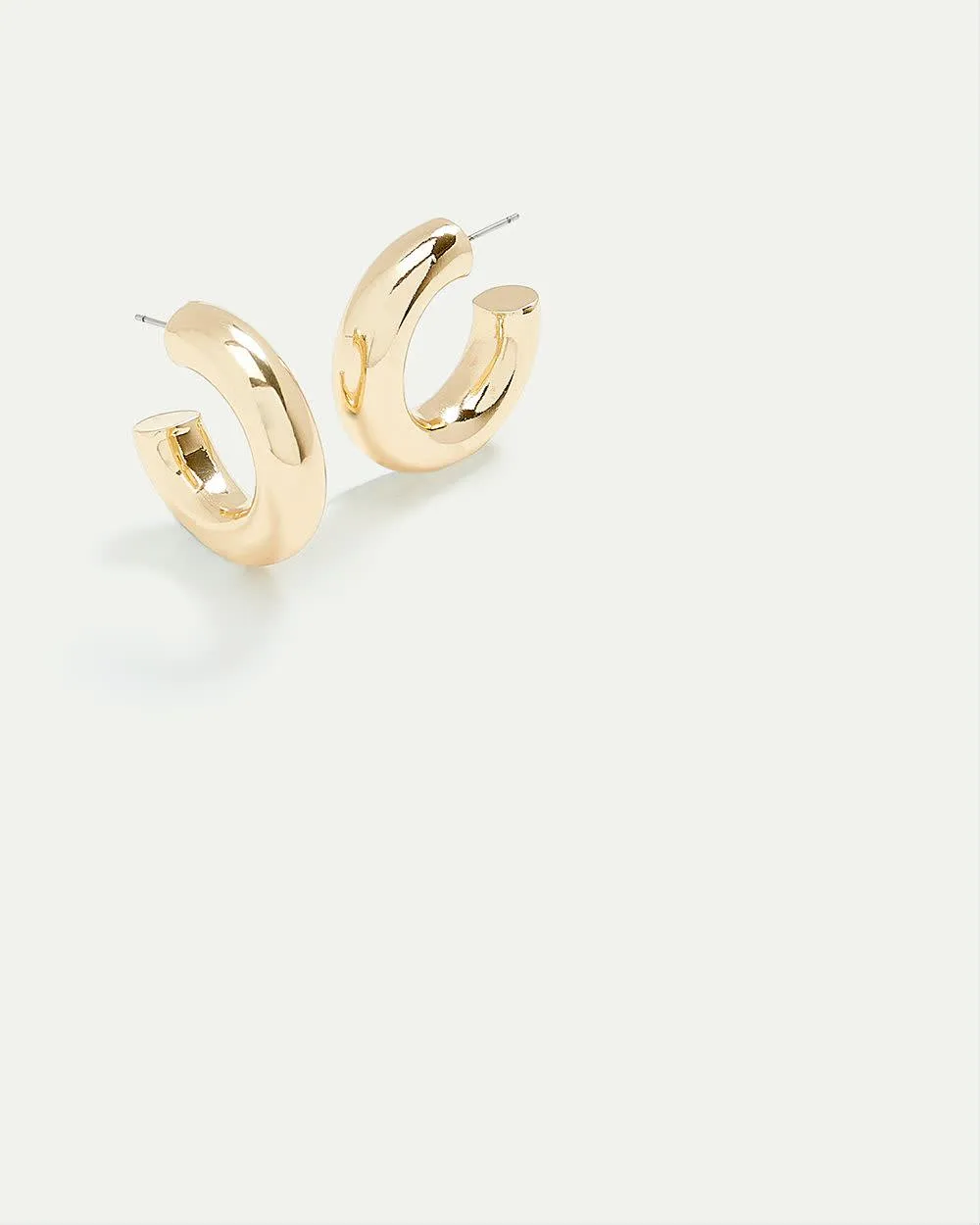 Chunky Open Hoops sold by Reitmans