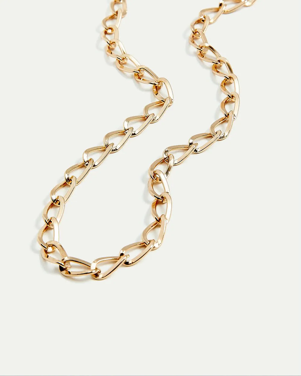 Short Oval Link Chain Necklace sold by Reitmans