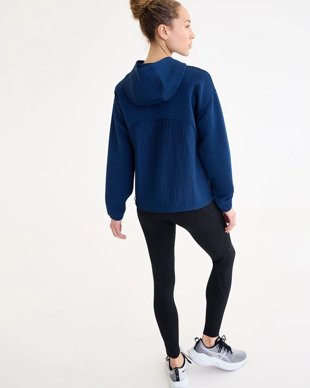 Hooded Pullover with Adjustable Hem - Hyba sold by Reitmans product image thumbnail 2