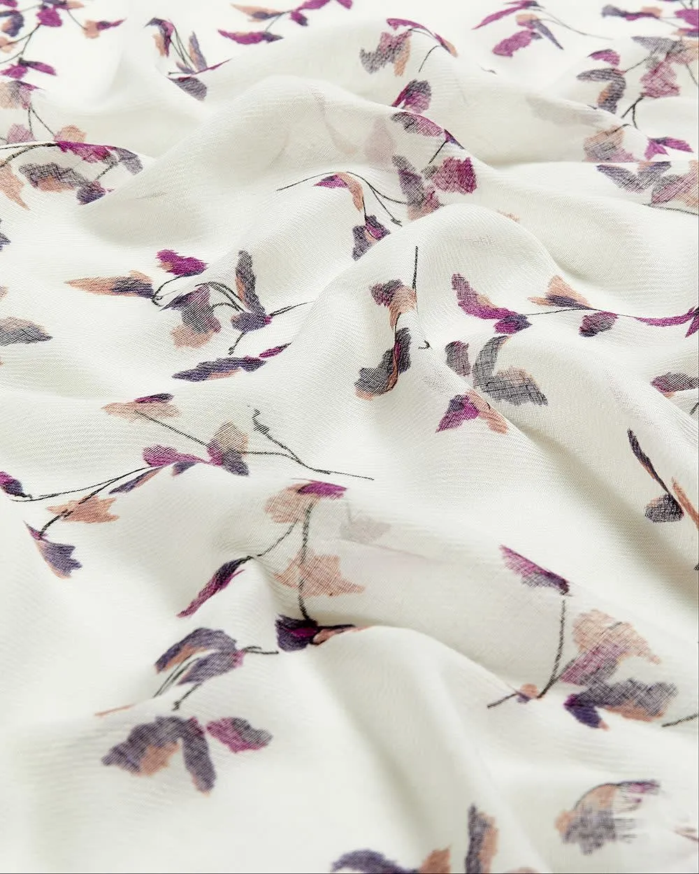 Scarf with Ditsy Floral Pattern sold by Reitmans product image thumbnail 3