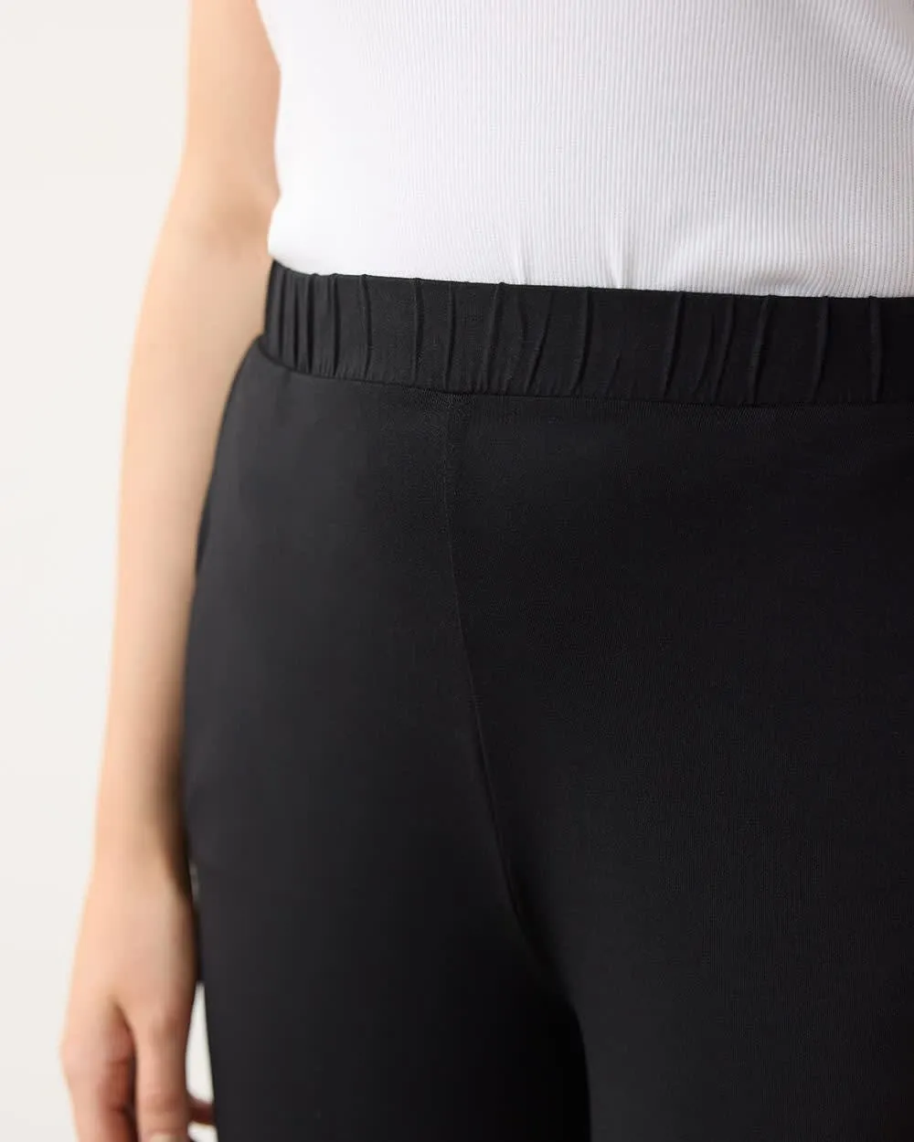 Stretch Pull-On Gaucho Pants - Petite sold by Reitmans product image thumbnail 5