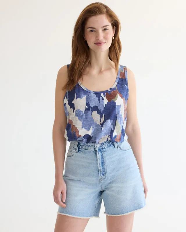 High-Rise 90's Denim Bermuda sold by Reitmans