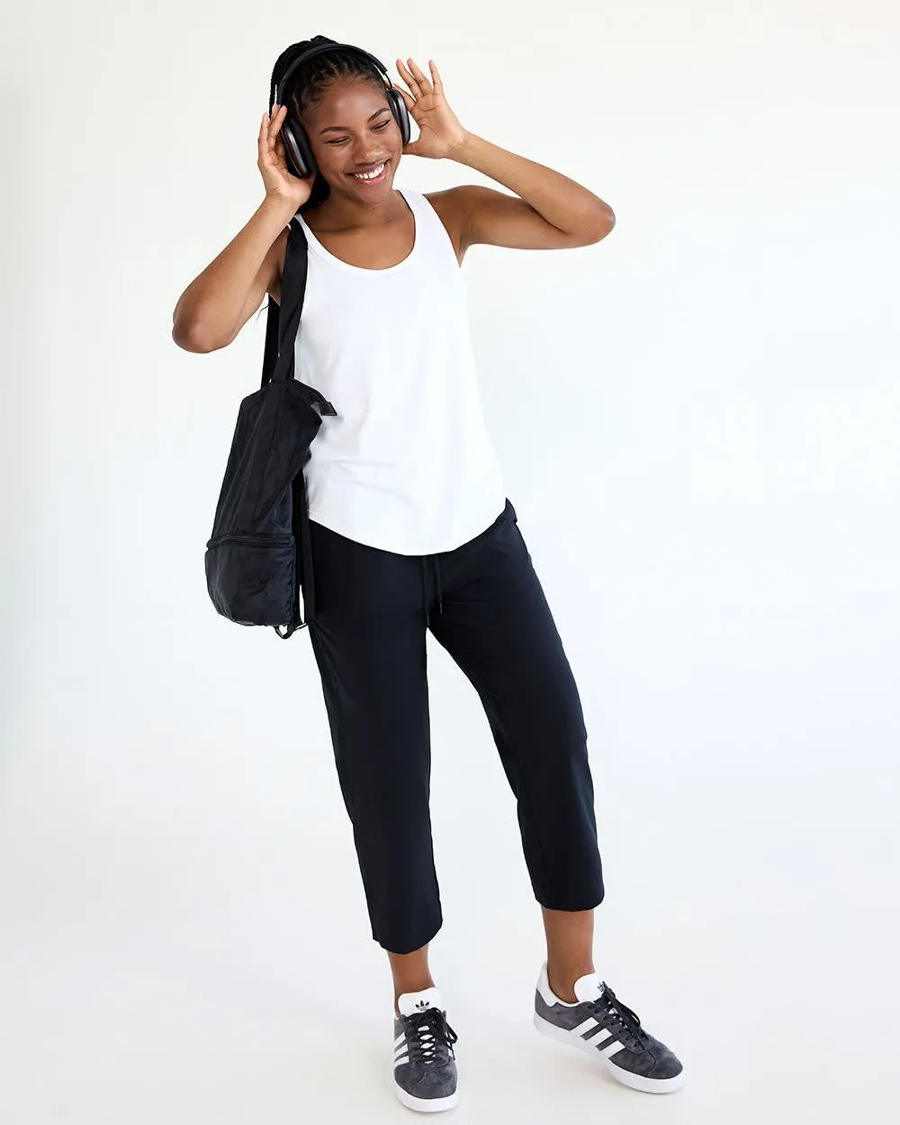 Textured Woven Capri Pant - Hyba sold by Reitmans product image thumbnail 3