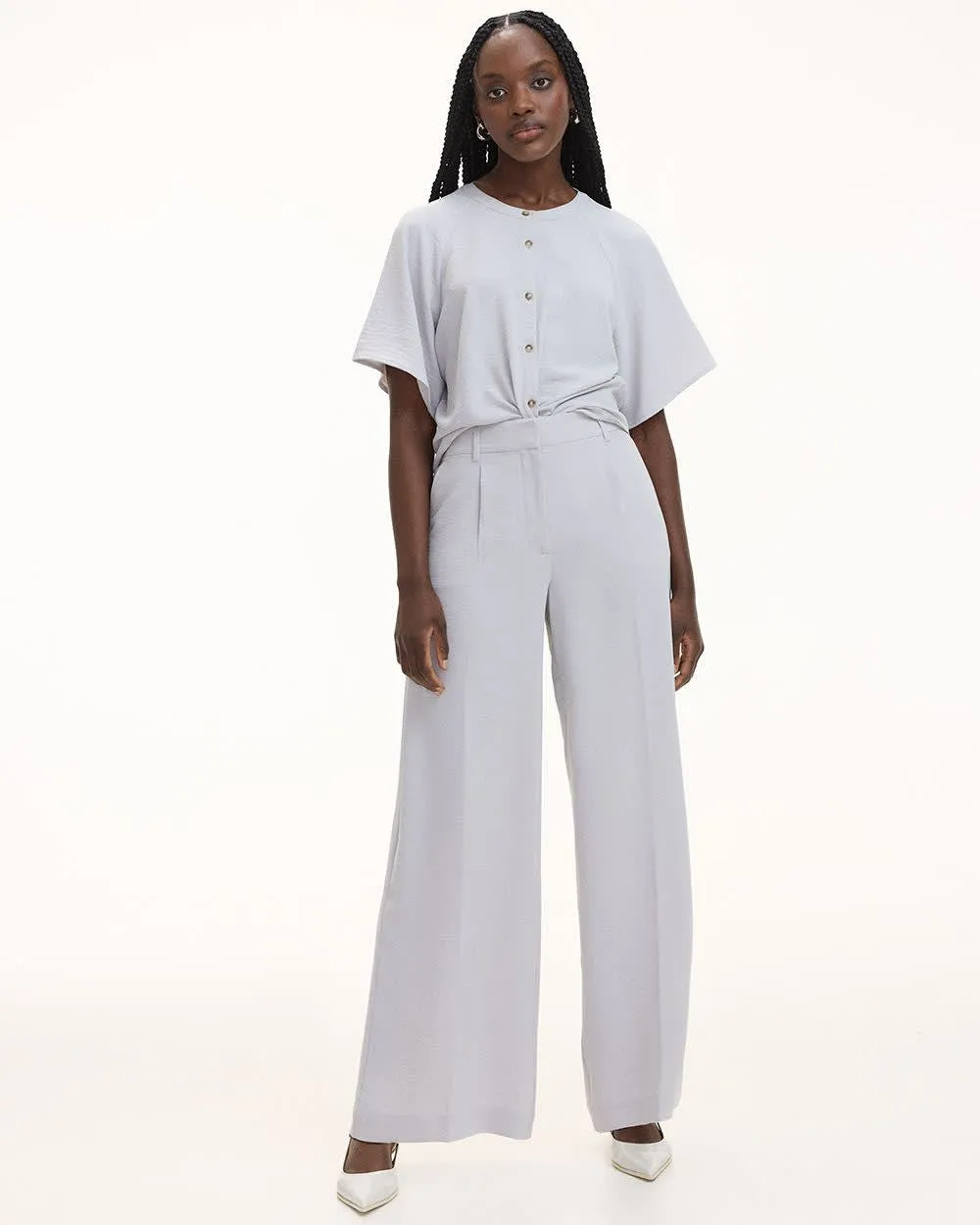 Wide-Leg High-Rise Pant sold by Reitmans
