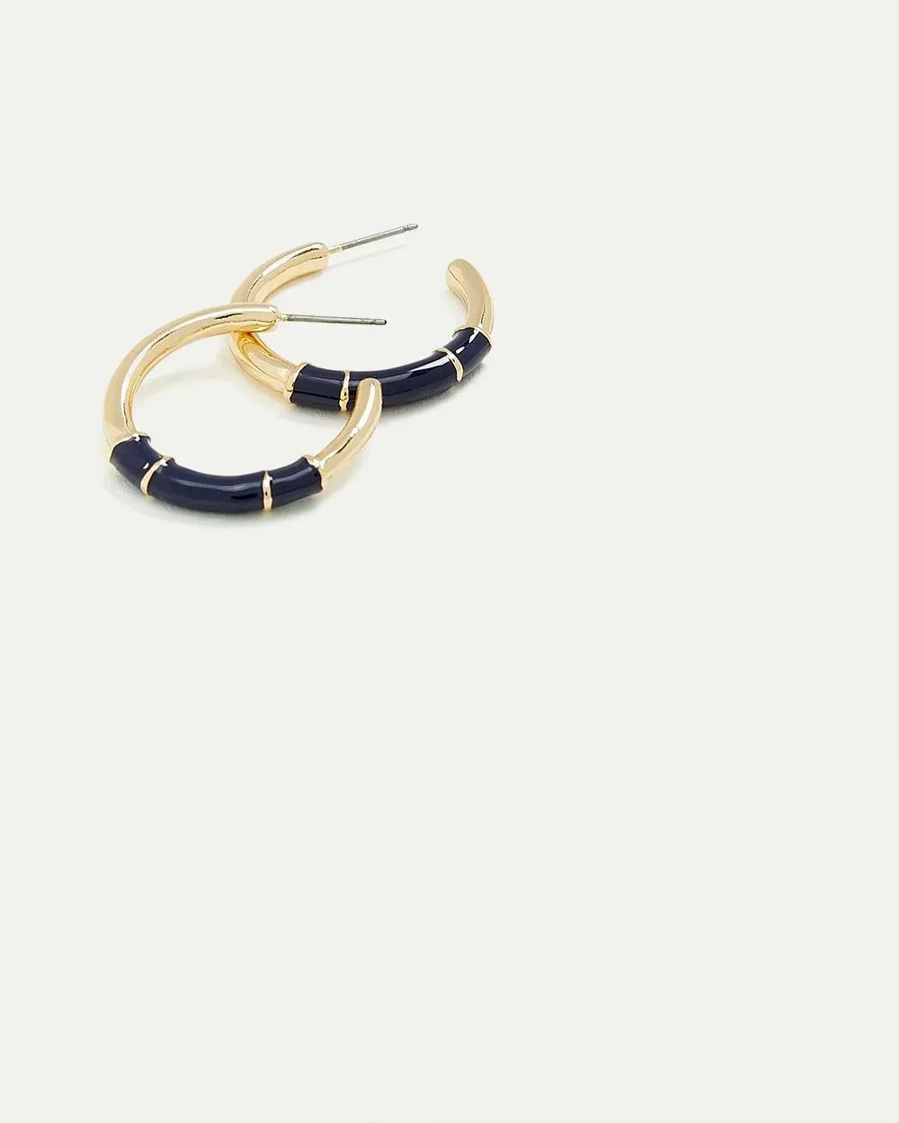 Open Hoops with Enamel sold by Reitmans product image thumbnail 5