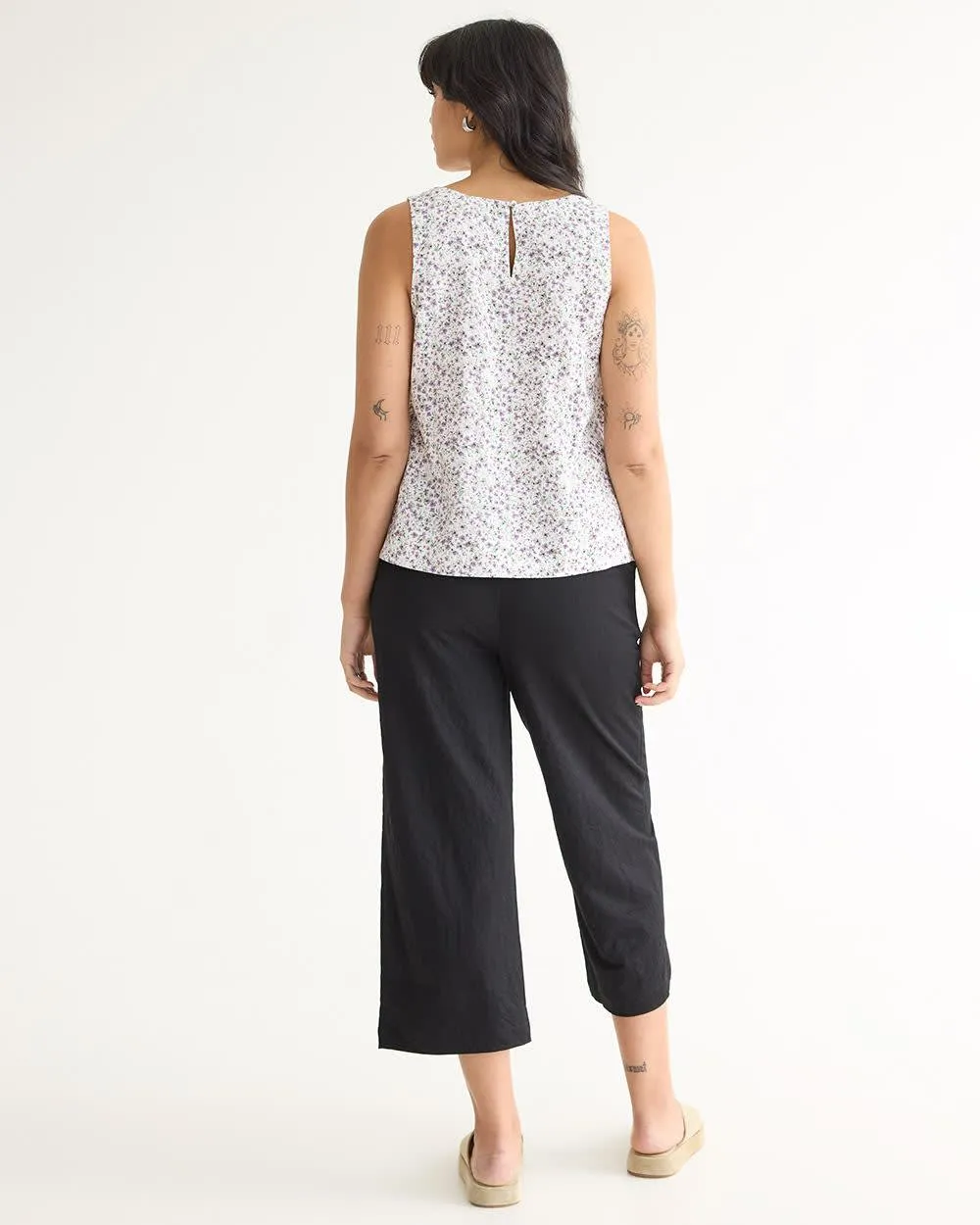 Sleeveless V-Neck Loose Blouse sold by Reitmans product image thumbnail 2