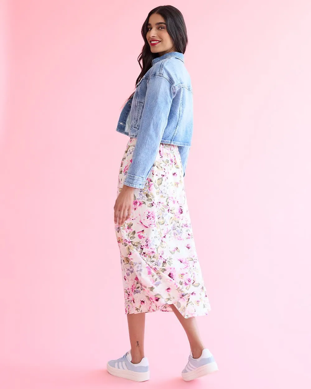 Cropped Jean Jacket sold by Reitmans product image thumbnail 2