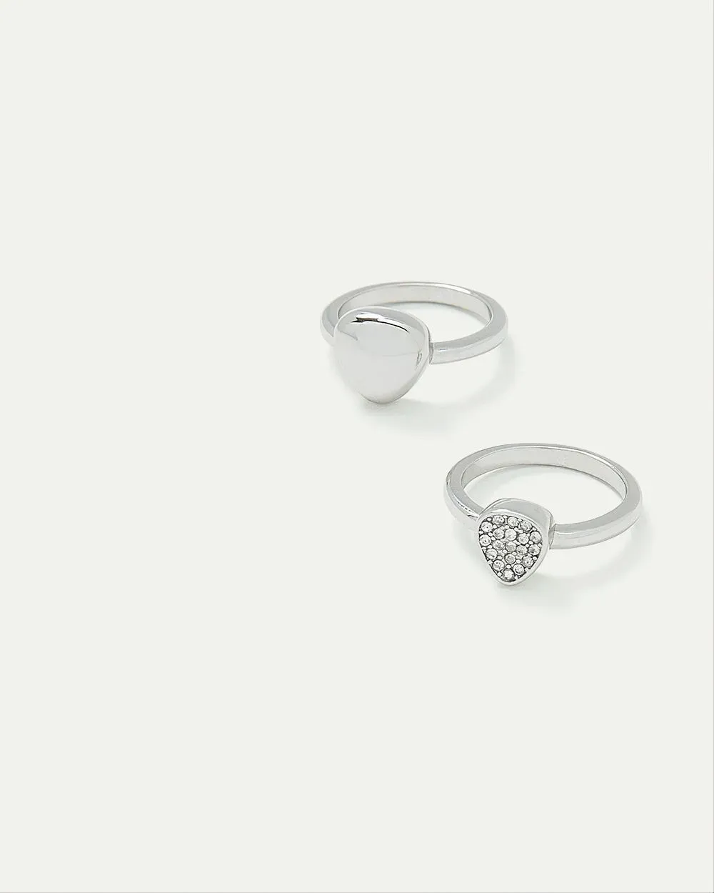 Pavé Rings - Set of 2 sold by Reitmans product image thumbnail 4