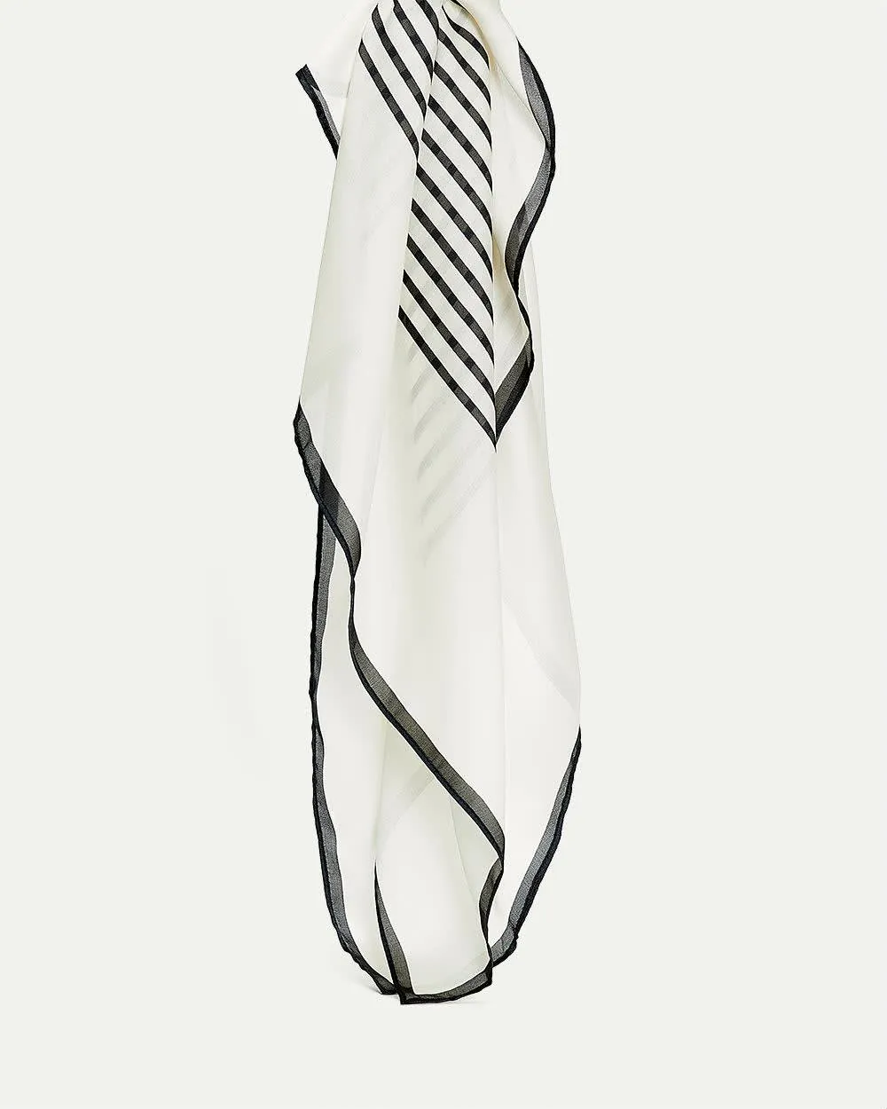 Striped Square Satin Scarf sold by Reitmans product image thumbnail 2